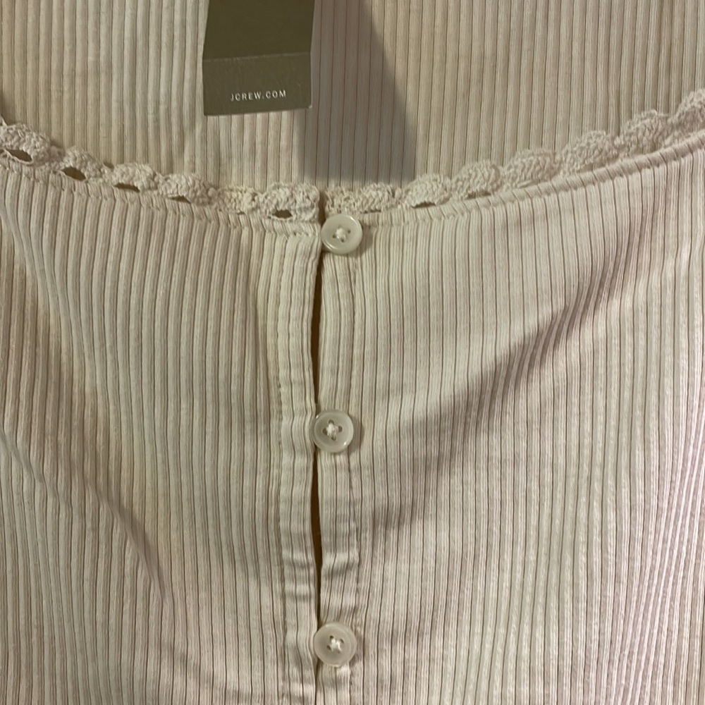 JCrew Ruffle Neck Top - Picture 3 of 5